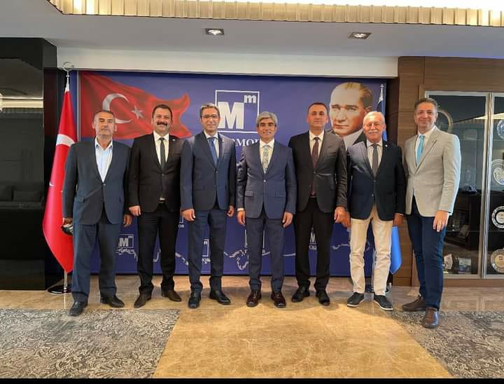 TÜRMOB Genel Başkanı Emre Kartaloğlu ziyareti